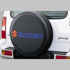 CUBRE RUEDA RPTO JIMNY LETRAS AZUL